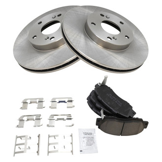 TRQ® - Front Disc Brake Kit with Ceramic Pads