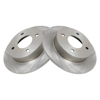 TRQ® - Rear Disc Brake Kit with Ceramic Pads
