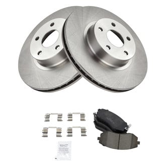 TRQ® - Front Disc Brake Kit with Ceramic Pads