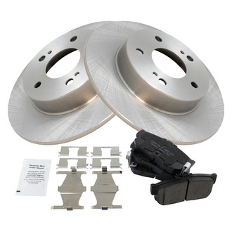 TRQ® - Rear Disc Brake Kit with Ceramic Pads