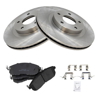 TRQ® - Front Disc Brake Kit with Ceramic Pads