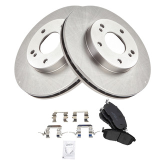 TRQ® - Front Disc Brake Kit with Ceramic Pads