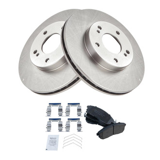 TRQ® - Front Disc Brake Kit with Ceramic Pads
