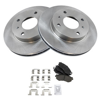 TRQ® - Front Disc Brake Kit with Ceramic Pads