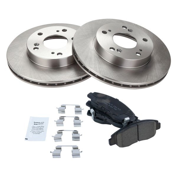 TRQ® - Honda Civic 2006 Front Disc Brake Kit with Ceramic Pads