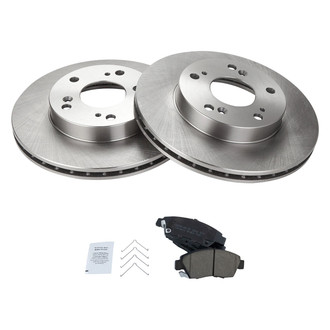 TRQ® - Front Disc Brake Kit with Ceramic Pads