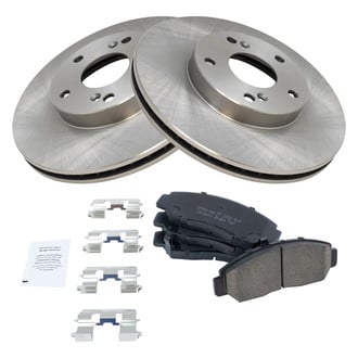 TRQ® - Front Disc Brake Kit with Ceramic Pads