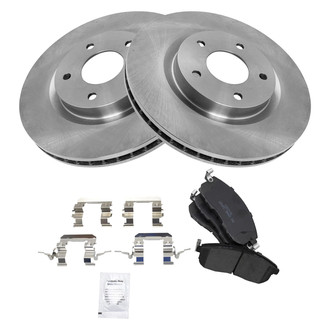TRQ® - Front Disc Brake Kit with Ceramic Pads