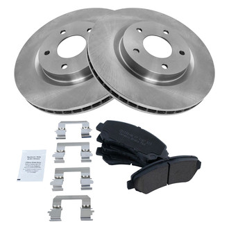 TRQ® - Front Disc Brake Kit with Ceramic Pads
