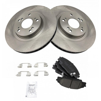 TRQ® - Front Disc Brake Kit with Ceramic Pads