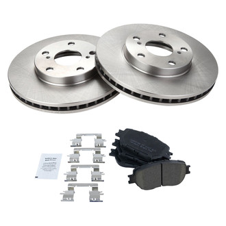 TRQ® - Front Disc Brake Kit with Ceramic Pads