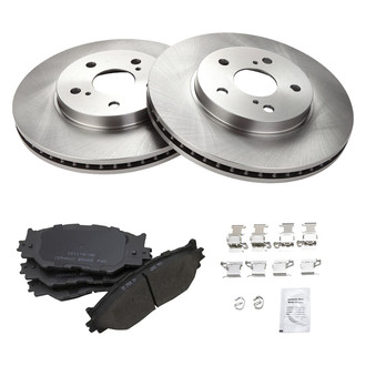 TRQ® - Front Disc Brake Kit with Ceramic Pads