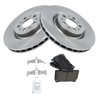 TRQ® - Front Disc Brake Kit with Ceramic Pads