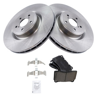TRQ® - Front Disc Brake Kit with Ceramic Pads
