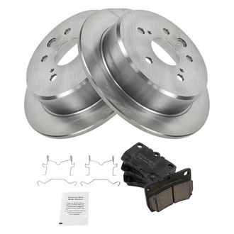 TRQ® - Rear Disc Brake Kit with Ceramic Pads