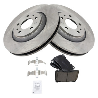 TRQ® - Front Disc Brake Kit with Ceramic Pads