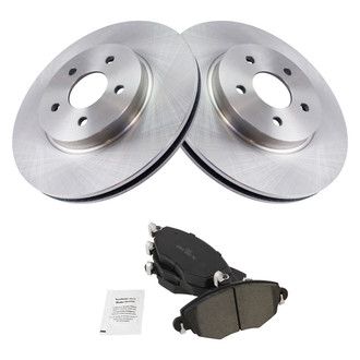 TRQ® - Disc Brake Kit with Ceramic Pads