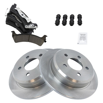 TRQ® - Rear Disc Brake Kit with Ceramic Pads