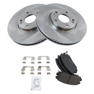 TRQ® - Front Disc Brake Kit with Ceramic Pads