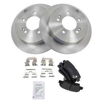 TRQ® - Rear Disc Brake Kit with Ceramic Pads