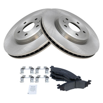 TRQ® - Front Disc Brake Kit with Ceramic Pads