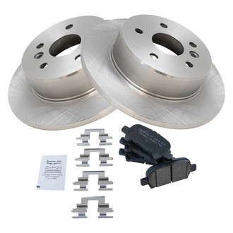 TRQ® - Rear Disc Brake Kit with Ceramic Pads
