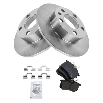 TRQ® - Rear Disc Brake Kit with Ceramic Pads