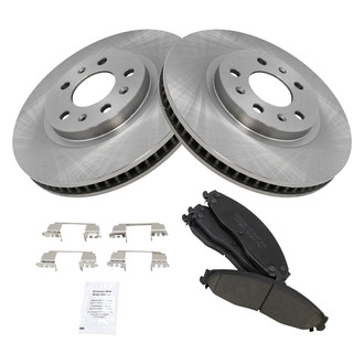 TRQ® - Front Disc Brake Kit with Ceramic Pads