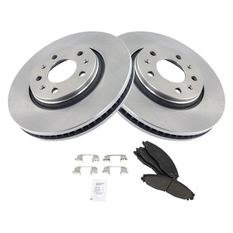 TRQ® - Front Disc Brake Kit with Ceramic Pads