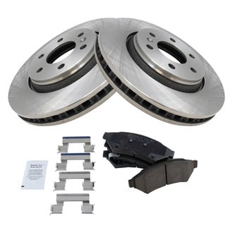 TRQ® - Front Disc Brake Kit with Ceramic Pads