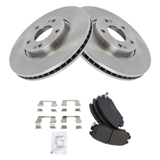 TRQ® - Front Disc Brake Kit with Ceramic Pads