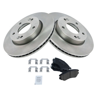 TRQ® - Front Disc Brake Kit with Ceramic Pads