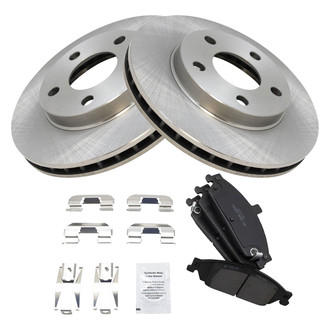TRQ® - Disc Brake Kit with Ceramic Pads