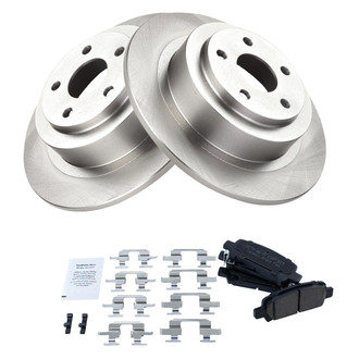 TRQ® - Rear Disc Brake Kit with Ceramic Pads