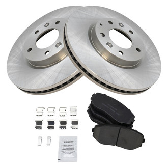 TRQ® - Front Disc Brake Kit with Ceramic Pads