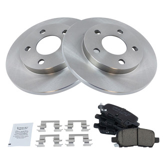 TRQ® - Rear Disc Brake Kit with Ceramic Pads