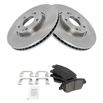 TRQ® - Front Disc Brake Kit with Ceramic Pads