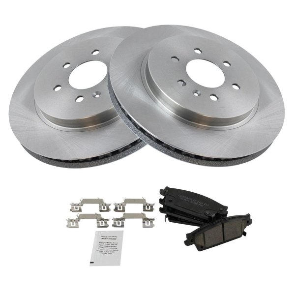 TRQ® - Rear Disc Brake Kit with Ceramic Pads