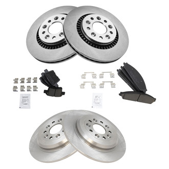 TRQ® - Disc Brake Kit with Ceramic Pads