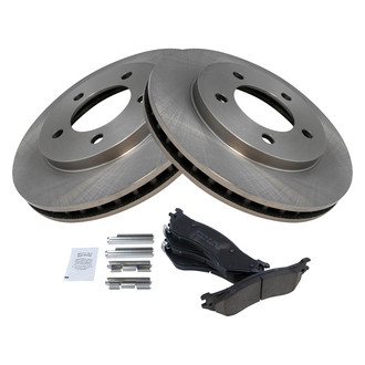 TRQ® - Front Disc Brake Kit with Ceramic Pads
