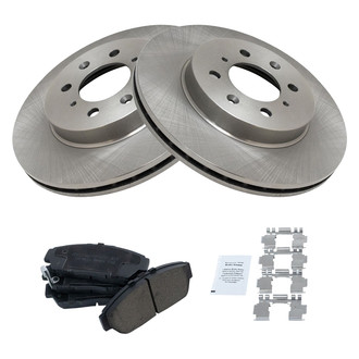 TRQ® - Front Disc Brake Kit with Ceramic Pads