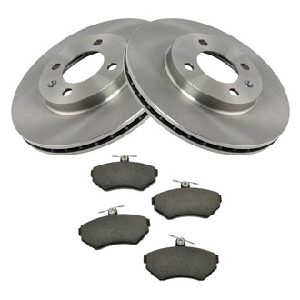 TRQ® - Disc Brake Kit with Ceramic Pads