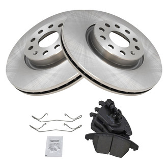 TRQ® - Front Disc Brake Kit with Ceramic Pads