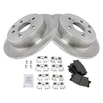 TRQ® - Rear Disc Brake Kit with Ceramic Pads