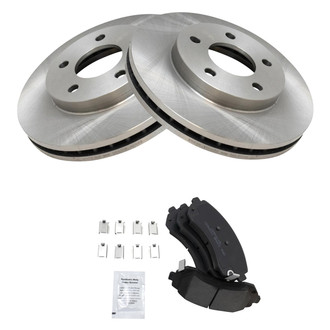 TRQ® - Front Disc Brake Kit with Ceramic Pads