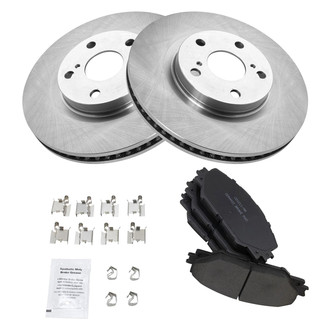 TRQ® - Front Disc Brake Kit with Ceramic Pads