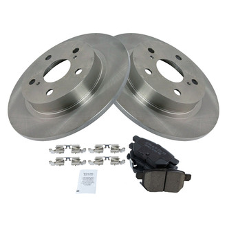 TRQ® - Rear Disc Brake Kit with Ceramic Pads