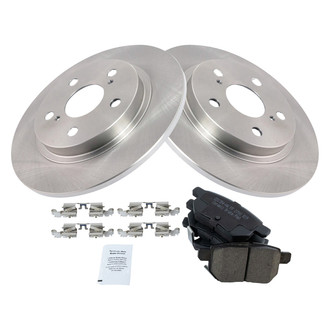 TRQ® - Rear Disc Brake Kit with Ceramic Pads