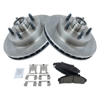 TRQ® - Front Disc Brake Kit with Ceramic Pads