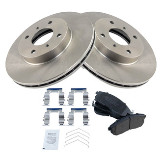 TRQ® - Front Disc Brake Kit with Ceramic Pads